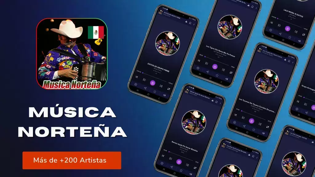 Música Norteña Mexicana应用截图第1张