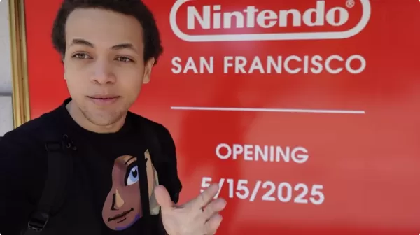 キャンピングカーは、スイッチ2を開く前にサンフランシスコの任天堂ストアの外で待機します。