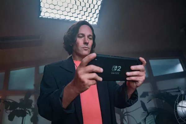 保罗·陆克文（Paul Rudd）怀旧地宣传任天堂开关2，回应90S SNES广告