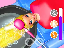 Hair Salon Makeover Girl Games Screenshot 2