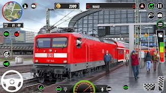 Euro Train Driver Train Games Screenshot 2
