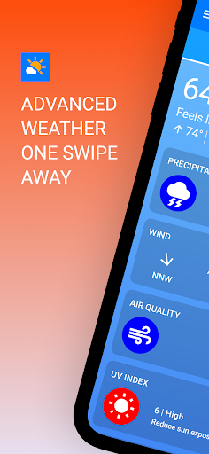 Weather on Homescreen Скриншот 2