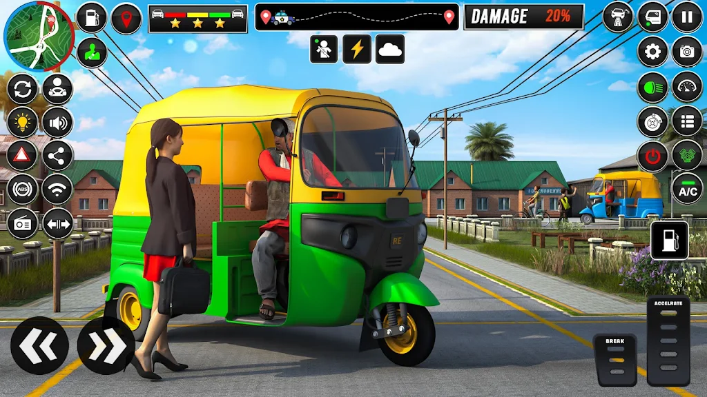 US Auto Rickshaw: Driving Game應用截圖第2張