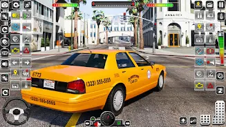 Taxi Simulator 3D-US Taxi Game 스크린샷 4