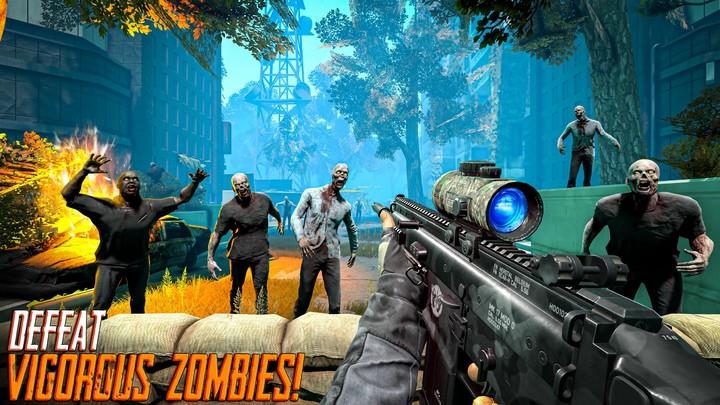 Zombie Hunter Game: Zombie War應用截圖第1張