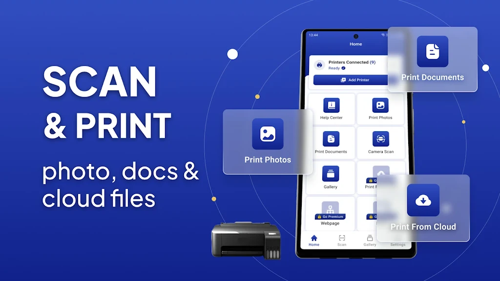 Mobile Printer: Print & Scan Capture d'écran 2