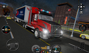 Euro Truck Transport Cargo Sim Captura de pantalla 4