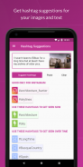 RiteTag: Auto-Hashtags for Instagram,Twitter, more Captura de pantalla 1