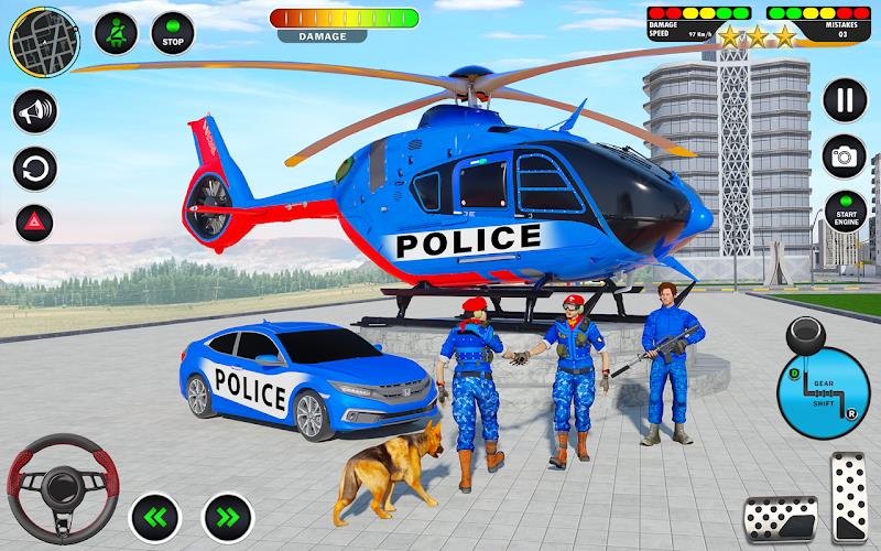 Grand Vehicle Police Transport Captura de pantalla 2