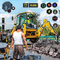 Heavy Excavator JCB Games