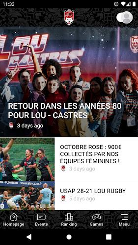 LOU Rugby Capture d’écran 4