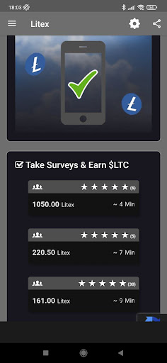 LTC4ME LTC Cloud Mining Screenshot 3