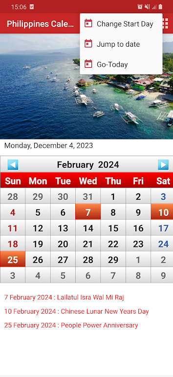 Philippines Calendar 2024 스크린샷 1