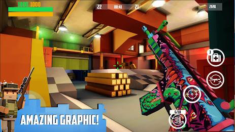 Block Gun 3D: FPS Shooter PvP Скриншот 2