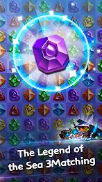Jewel Kraken: Match 3 Blast Captura de pantalla 2