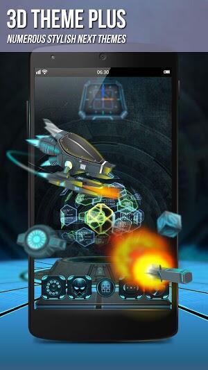 Next Launcher 3D Shell Скриншот 2