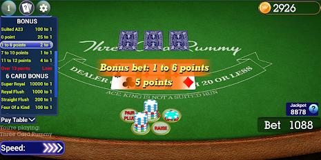 Vegas Three Card Rummy应用截图第3张