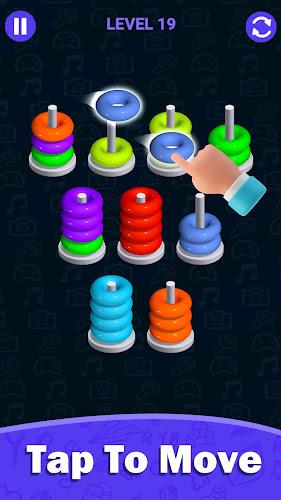 Stacolor: Hoop Stack Ring Game應用截圖第1張