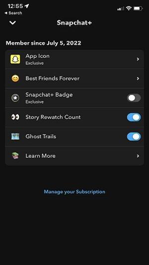 Snapchat Plus Mod Captura de pantalla 1