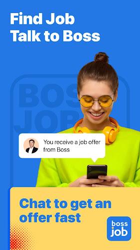 Bossjob: Chat & Job Search Capture d'écran 3