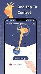 Cute Speed VPN Captura de tela 2