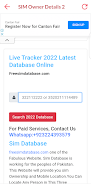 Live tracker sim data 2023 Captura de pantalla 3