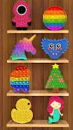 Pop it Antistress puppet game 스크린샷 2