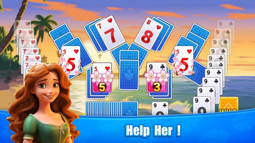 Cooking Solitaire TriPeaks應用截圖第1張