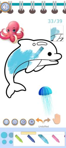Baby Shark Coloring Book應用截圖第3張