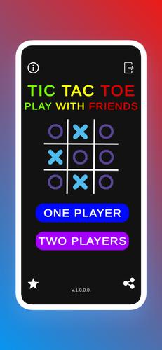 Tic Tac Toe - 2 Player Offline Captura de tela 1