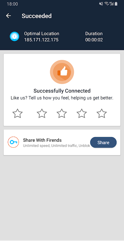 VPN - Unlimited Fast VPN Proxy Screenshot 2
