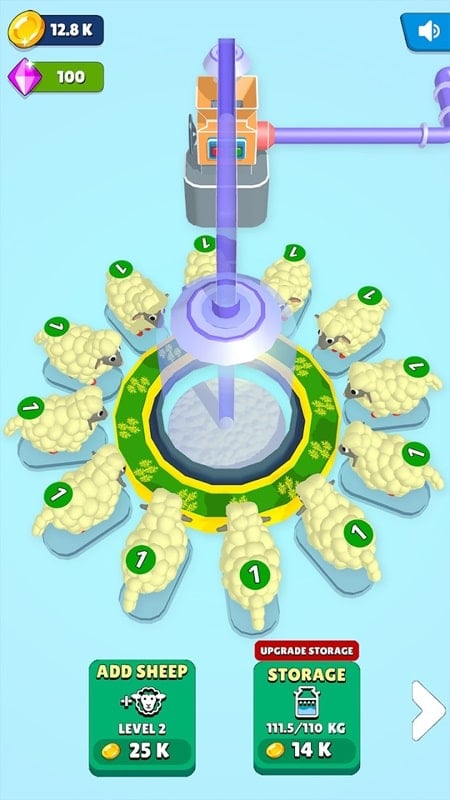Idle Sheep Factory应用截图第1张