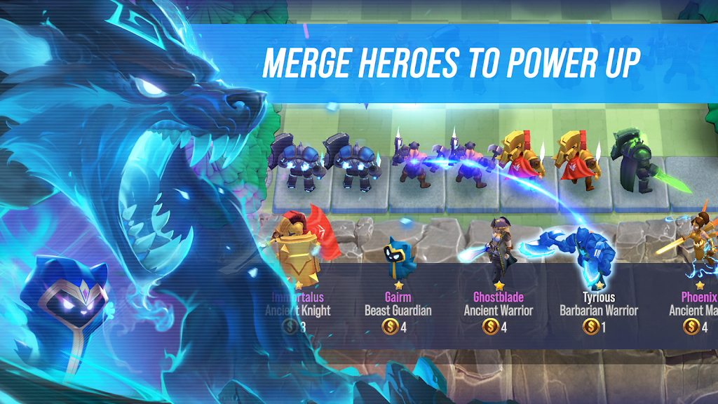 Hero Chess: Teamfight Auto Battler 스크린샷 1