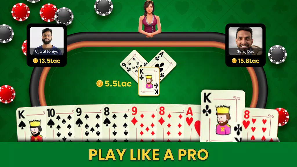 Card Game: 235 Do Teen Panch Скриншот 1