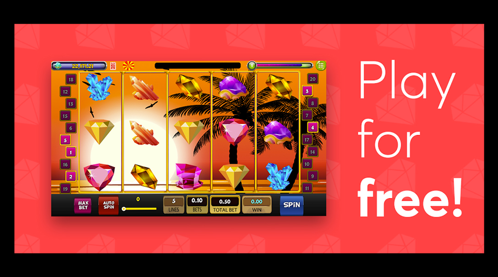 Jewel & Gems Wilds Slot! Captura de tela 2