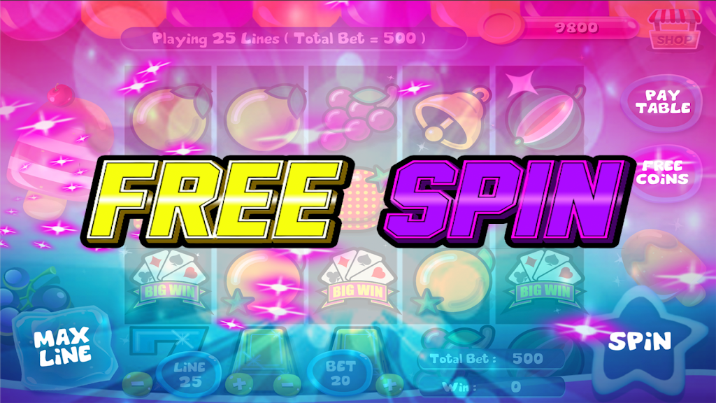 Slot Matchine IceCream - Vegas Casino Slot Games Captura de pantalla 3