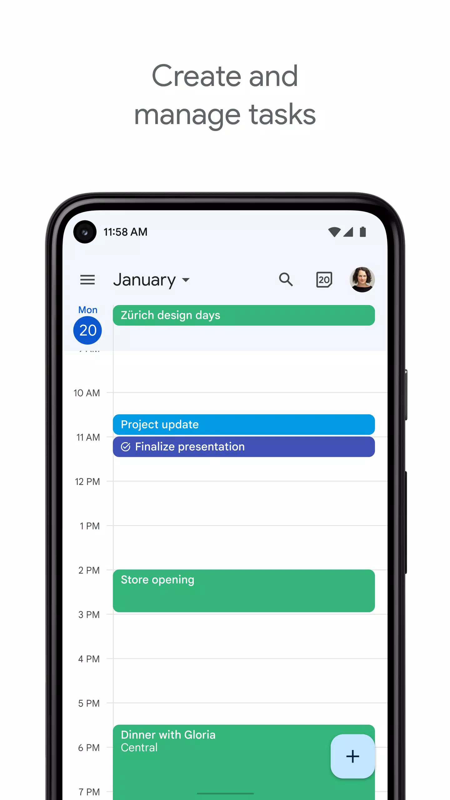 Google Agenda Captura de tela 4