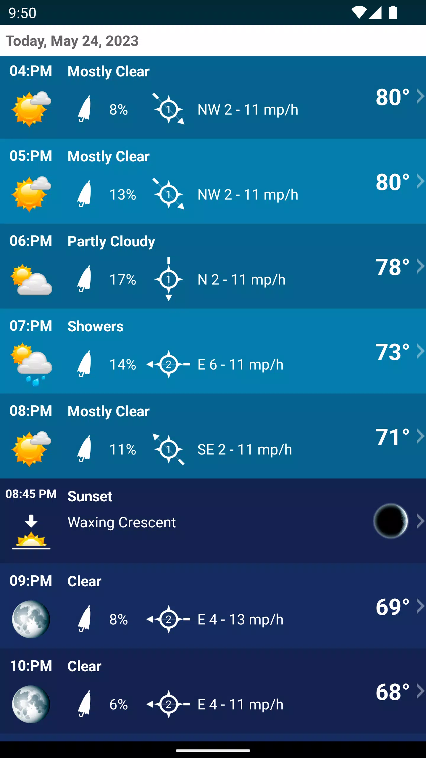 Weather XL PRO應用截圖第4張