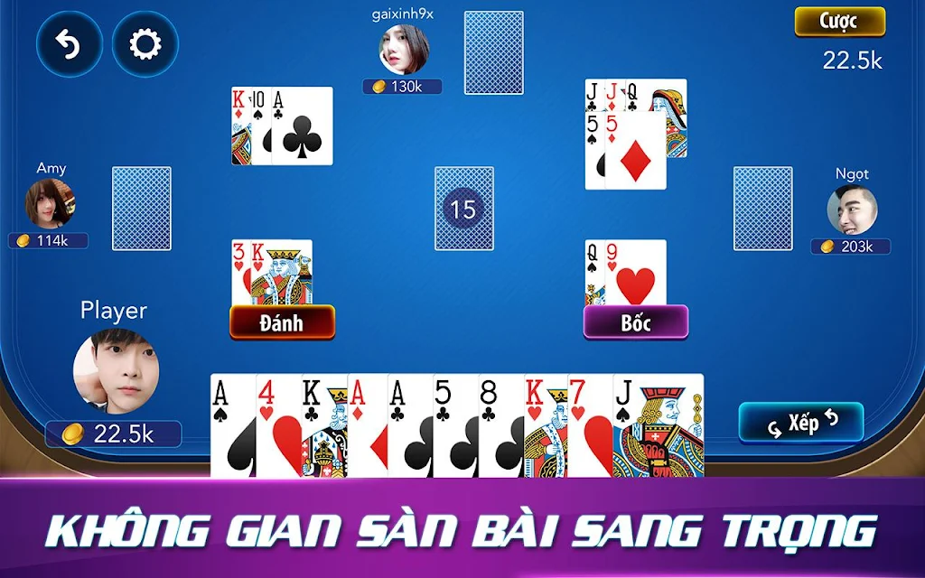 Phom - Phỏm - Ta La - Tá Lả - Offline应用截图第2张