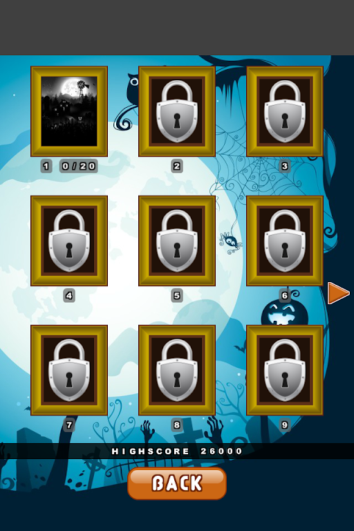 Pyramid Solitaire on Halloween应用截图第2张