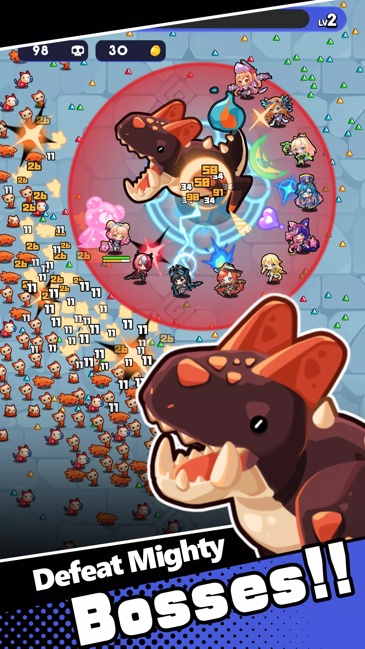 Hero io : RPG Survivor應用截圖第3張