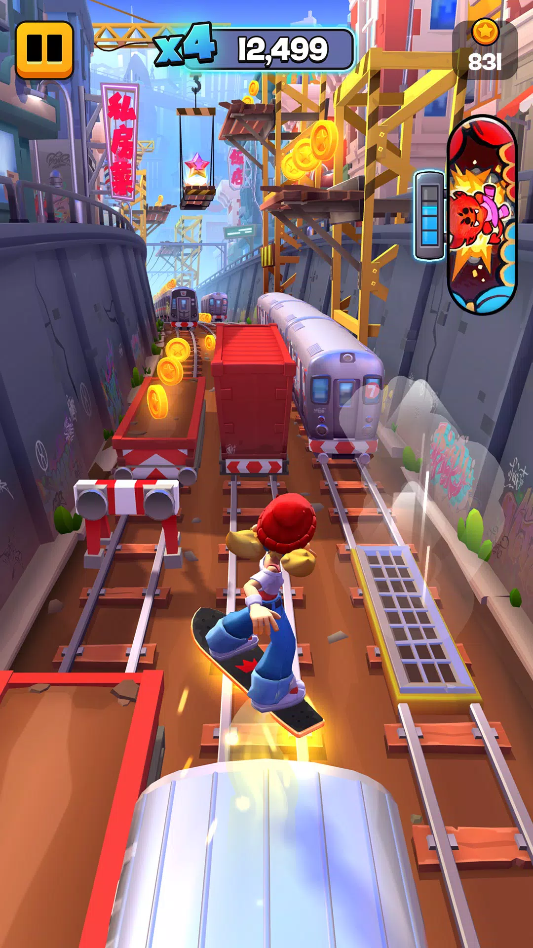 Subway Surfers City Capture d’écran 4