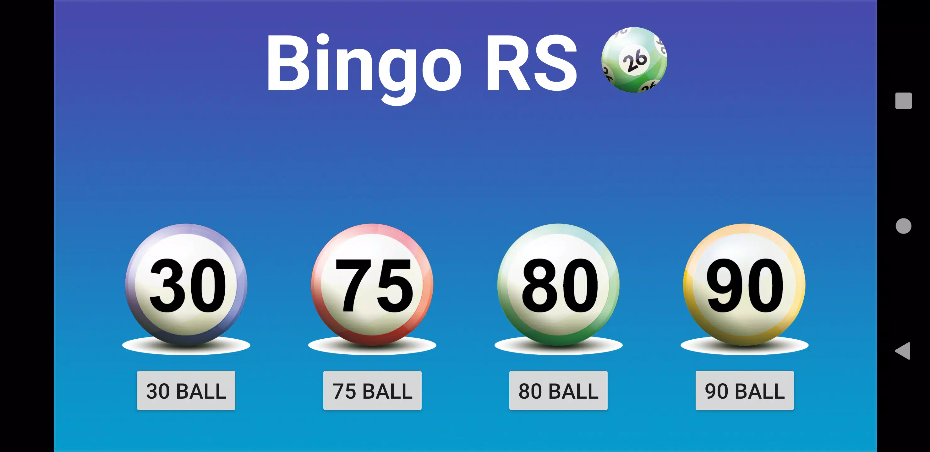 Bingo RS應用截圖第1張