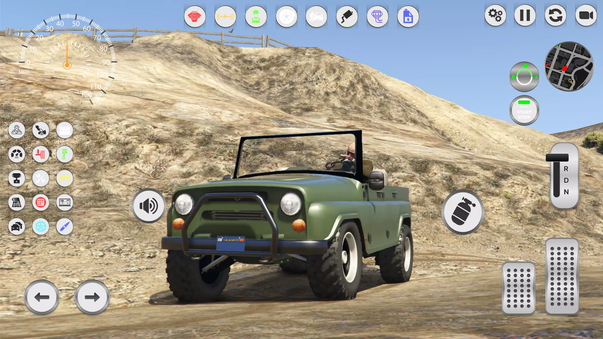 UAZ Hunter 4x4 Russian SUV Captura de tela 3
