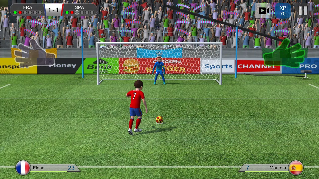 Pro Kick Soccer Capture d’écran 1