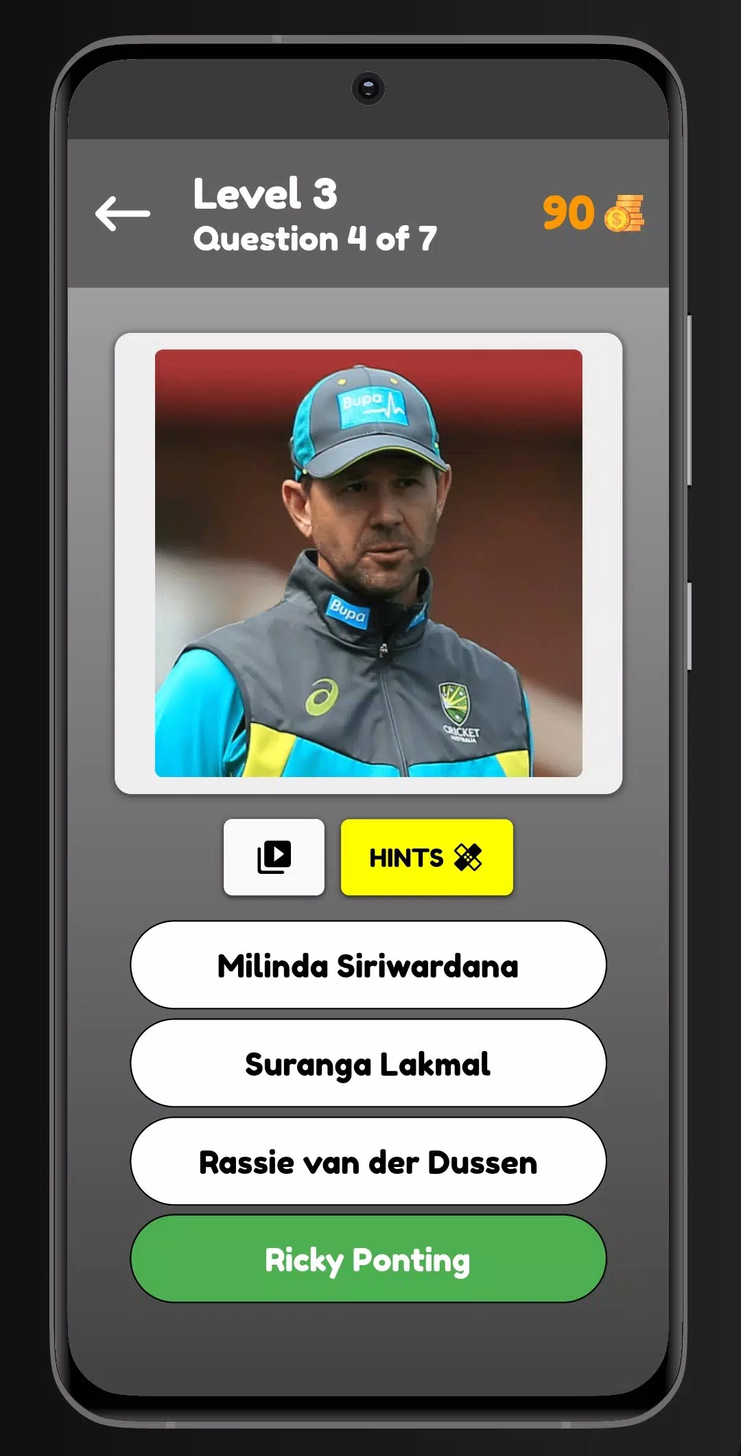 Cricket Quiz應用截圖第1張