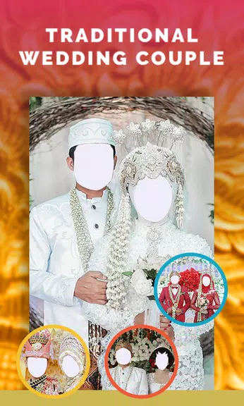 Traditional Wedding Couple Captura de pantalla 3