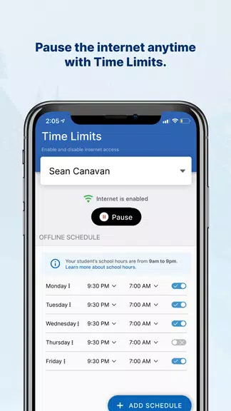 GoGuardian Parent App Screenshot 4