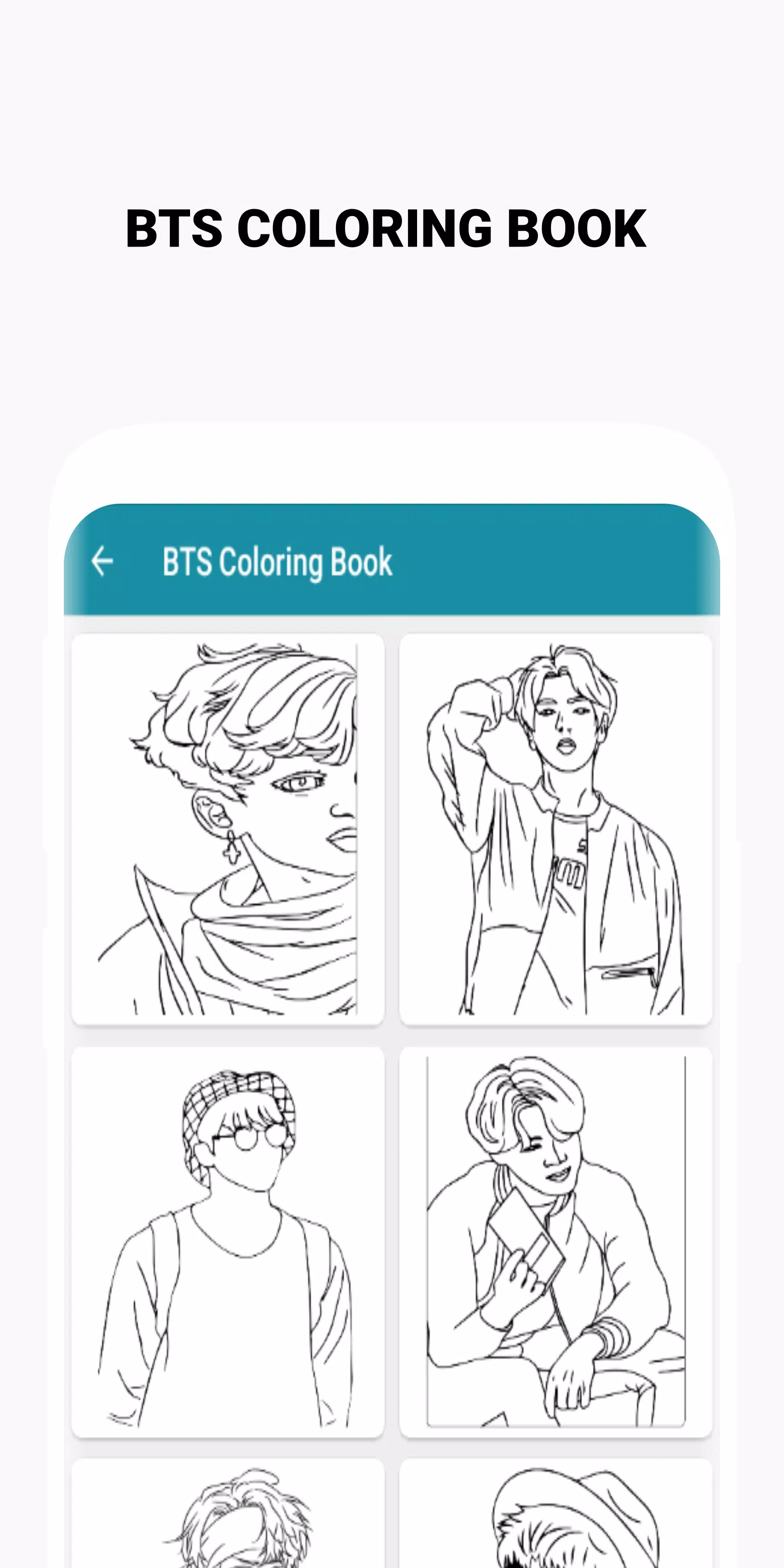 BTS Coloring Book应用截图第2张