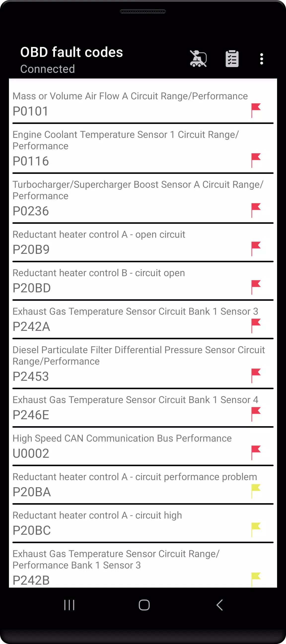 Tor OBD2 Diagnostics应用截图第3张